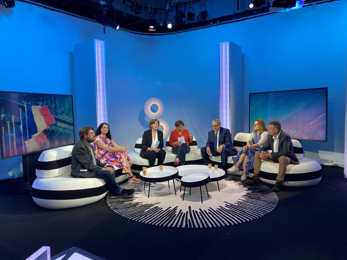 Suivez le débat pour les #legislatives2022 du département du Finistère avec la 6e circonscription (Carhaix-Châteaulin) Débat animé par <a href="/nathrossignol/">Nathalie Rossignol</a> et Valérie Le Nigen (France Bleu Breizh Izel)
A voir sur notre chaîne à 23h20 ce mercredi et en replay sur France.tv