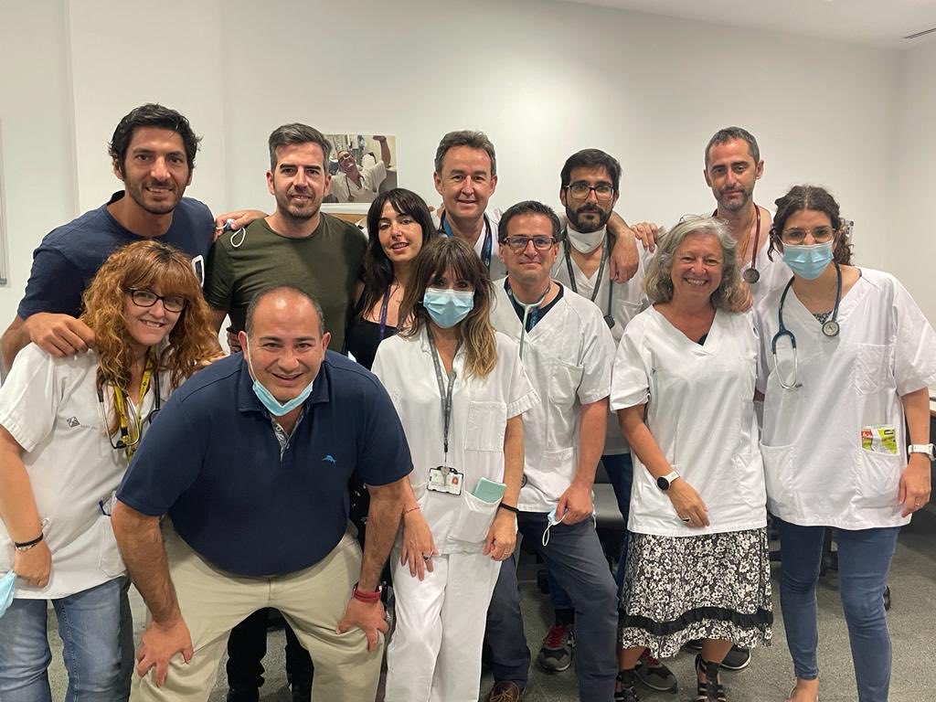 La nostra companya Maria de Treball Social ens deixa per anar a formar part d’un altre equip clínic del propi hospital. Ténen molta sort i nosaltres la trobarem a faltar!!! ⁦<a href="/tssmelinda/">Melinda</a>⁩ ⁦<a href="/HospitalSantPau/">Sant Pau - Campus Salut Barcelona</a>⁩ ⁦<a href="/maikefa/">Mary Arjones</a>⁩ ⁦<a href="/LauraLozanoPolo/">Laura Lozano Polo</a>⁩ ⁦<a href="/ivagmo/">Ivan Agra</a>⁩