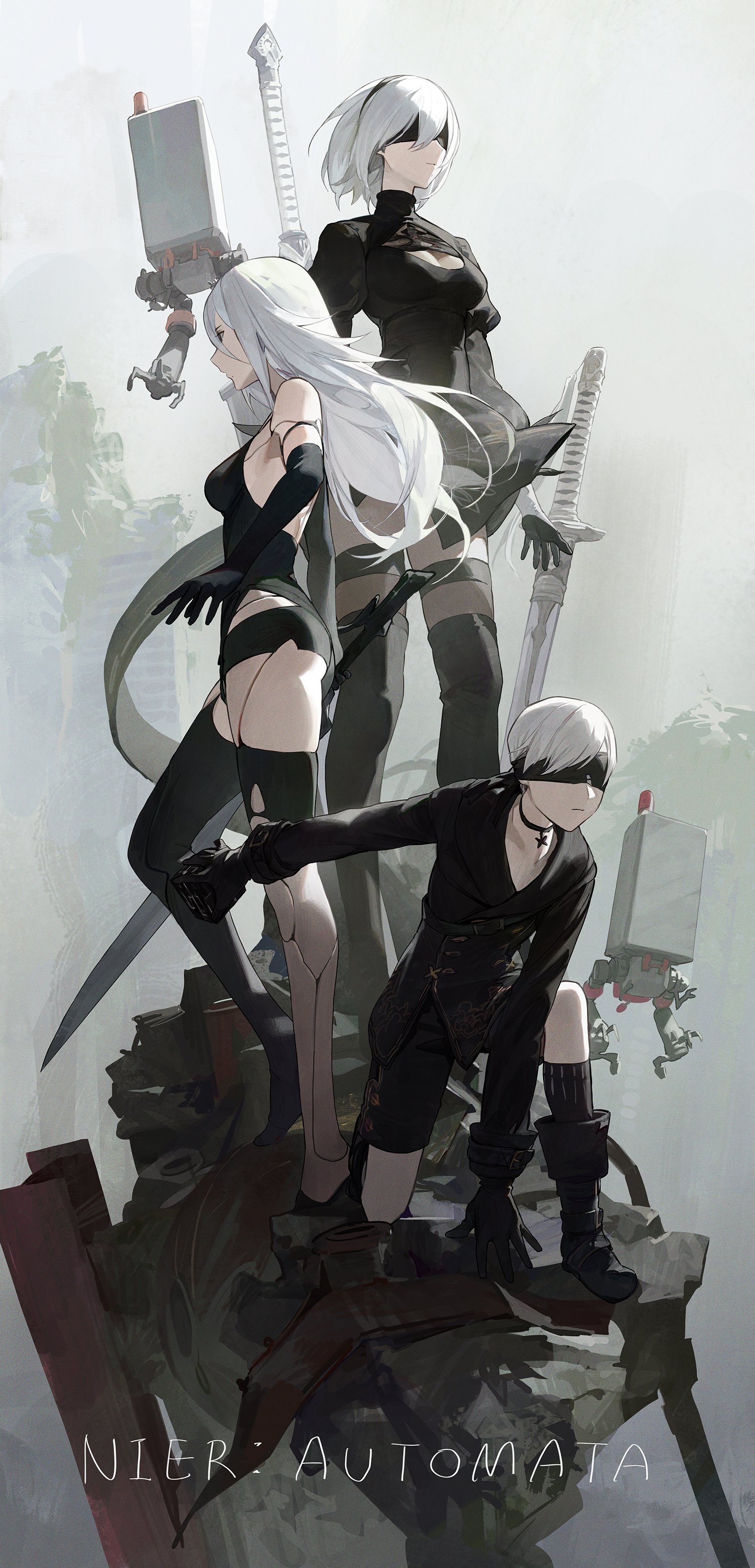 NieR:Automata（ニーア オートマタ）』、『ニーア ゲシュタルト