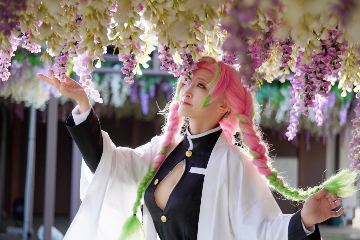 michiru0604's tweet photo. 【Cosplay/鬼滅】

🌸🍡Happy Birthday🍡🌸

 #甘露寺蜜璃誕生祭2022
#鬼滅の刃好きさんと繋がりたい 
#鬼滅レイヤーさんと繋がりたい https://t.co/40jlpmB7i3