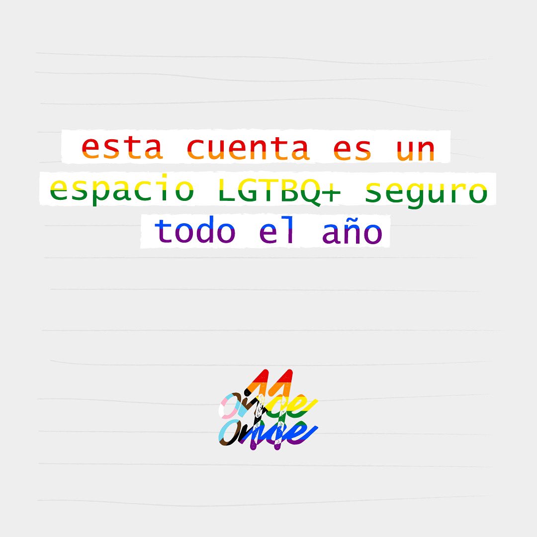 OnceOnceCheck's tweet photo. #MesDelOrgullo #PrideMonth https://t.co/La0pdE9Z5l