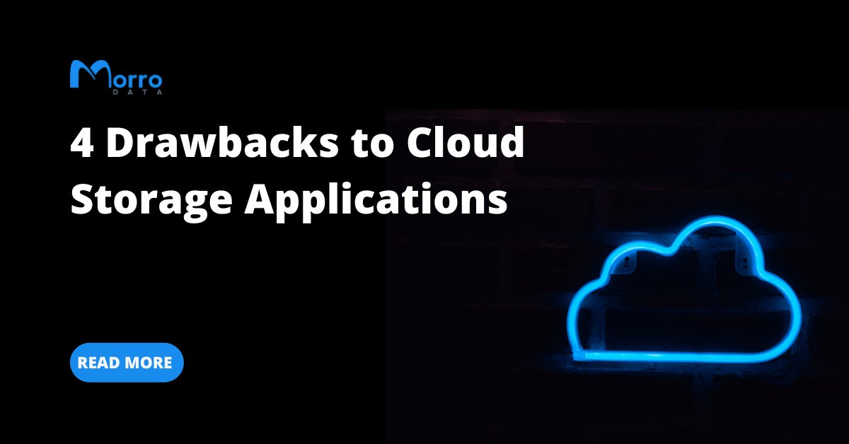 morrodata's tweet photo. While Cloud Storage Applications are becoming more and more popular as business solutions, they aren’t always the easiest. Read more about the drawbacks to cloud apps: https://t.co/LZmZFKXIdF

#CloudStorage #NAS #StorageApplications #datamanagement #FileVersioning #backupsolution https://t.co/GUtWjuBMxr