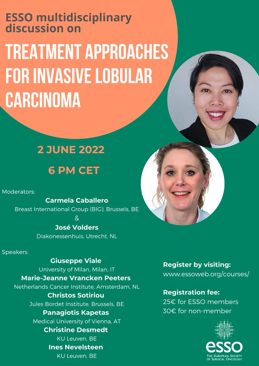 European Society of Surgical Oncology (ESSO) (@essonews) on Twitter photo #BREAST
See you tomorrow for a #multidisciplinary discussion💬🔗bit.ly/38rOn2h
<a href="/c_sotiriou/">Christos Sotiriou</a> <a href="/JulesBordet/">Institut Jules Bordet Instituut</a> <a href="/ChristineDesme2/">Christine Desmedt</a> <a href="/Onco_KULeuven/">Department of Oncology - KU Leuven</a> <a href="/LKILeuven/">Leuven Kankerinstituut</a> <a href="/iBreastBook/">iBreastBook</a> <a href="/BCRFcure/">The Breast Cancer Research Foundation</a> <a href="/weare_iBRANET/">iBRA-NET</a> <a href="/Breastcancerorg/">Breastcancer.org</a> <a href="/myBRESO/">BRESO Eur. Breast Surgical Oncology Certification</a> <a href="/BreastCaNews/">Breast Cancer News</a> <a href="/BreastCaupdates/">Breast Cancer Research Updates</a> <a href="/SABCSSanAntonio/">SABCS</a> <a href="/AiroBreast/">AIRO Breast Cancer Group</a> #BREAST
See you tomorrow for a #multidisciplinary discussion💬🔗bit.ly/38rOn2h
<a href="/c_sotiriou/">Christos Sotiriou</a> <a href="/JulesBordet/">Institut Jules Bordet Instituut</a> <a href="/ChristineDesme2/">Christine Desmedt</a> <a href="/Onco_KULeuven/">Department of Oncology - KU Leuven</a> <a href="/LKILeuven/">Leuven Kankerinstituut</a> <a href="/iBreastBook/">iBreastBook</a> <a href="/BCRFcure/">The Breast Cancer Research Foundation</a> <a href="/weare_iBRANET/">iBRA-NET</a> <a href="/Breastcancerorg/">Breastcancer.org</a> <a href="/myBRESO/">BRESO Eur. Breast Surgical Oncology Certification</a> <a href="/BreastCaNews/">Breast Cancer News</a> <a href="/BreastCaupdates/">Breast Cancer Research Updates</a> <a href="/SABCSSanAntonio/">SABCS</a> <a href="/AiroBreast/">AIRO Breast Cancer Group</a>