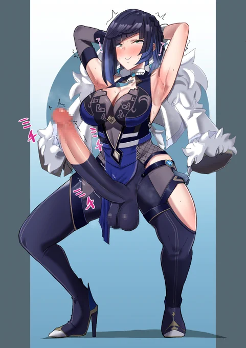 ※ふたなり/Futanari
●蘭さんのガニ股姿捗る・・・
ふたなりちんぽブンブンしているところさらに捗る☺ 