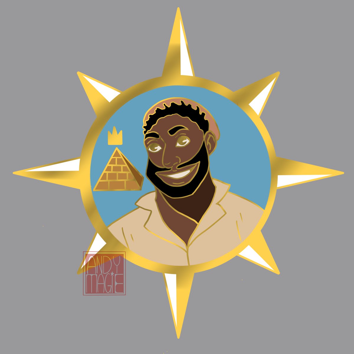 andymagie1's tweet photo. 3 new designs woo this time #jimjimenez #OluwandeBoodhari and #nathanielbuttons honestly buttons was my favorite to do. Anyways be sure to follow for more updates and the kickstarter announcement #ofmd #ofmdfanart #ofmdart #ourflagmeansdeathfanart #OurFlagMeansDeath #ofmdbuttons https://t.co/qIC0hIS2A1