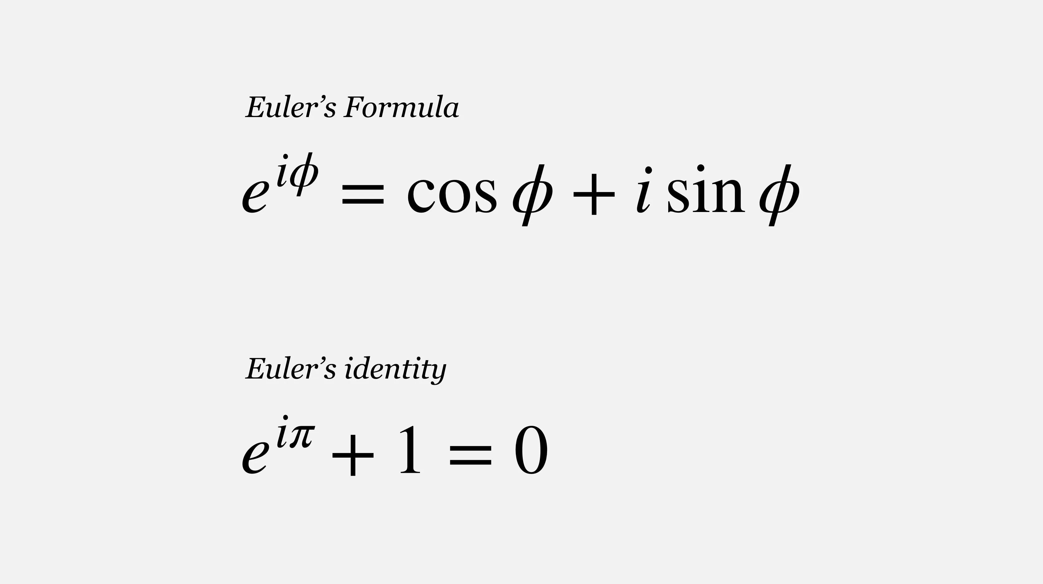 Fermat s library on twitter euler s identity is a special case of