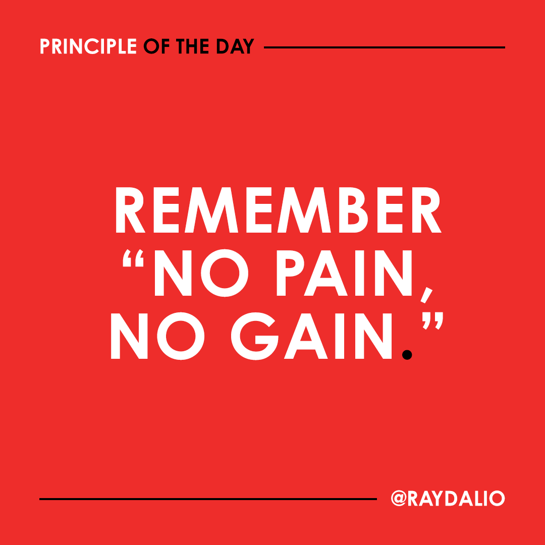 RayDalio's tweet photo. Realizing that we innately want to evolve—and that the other stuﬀ we are going after, while nice, won’t sustain our happiness—has helped me focus on my goals of evolving and contributing to evolution in my own inﬁnitely small way. (1/2) https://t.co/frxfjNVqyc