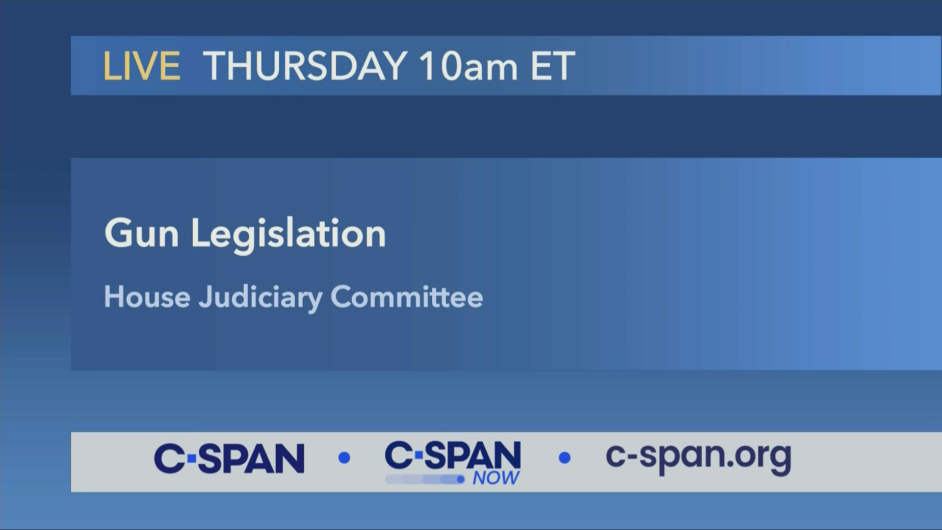 CSPAN on Twitter "THURSDAY HouseJudiciary JudiciaryGOP Markup