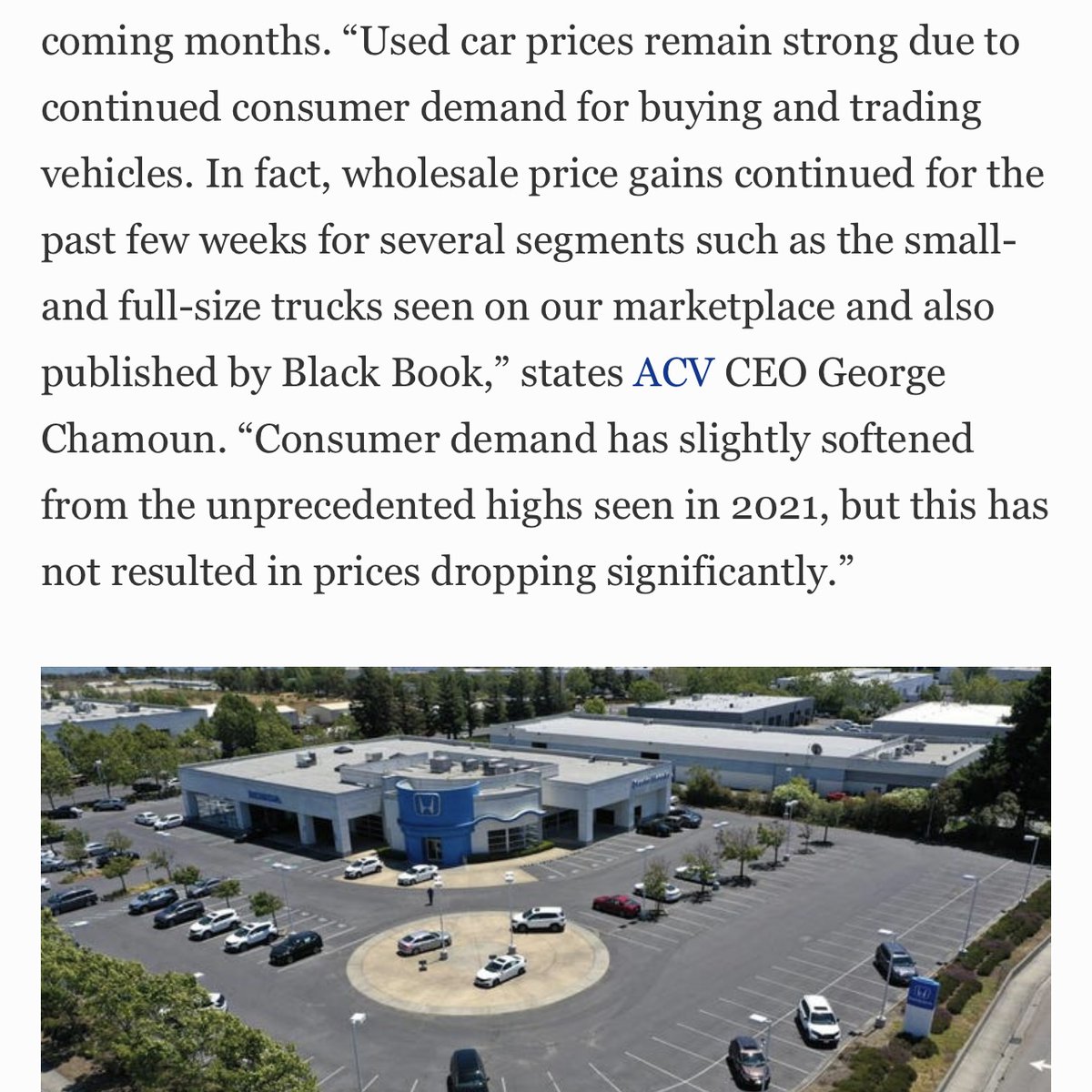 ACVAuctions's tweet photo. We are so honored to be featured in @Forbes and continue to play an integral part on helping car dealers buy and sell more cars across the country… #ACVAuctions @tenglers https://t.co/VIdQFd4Pdc