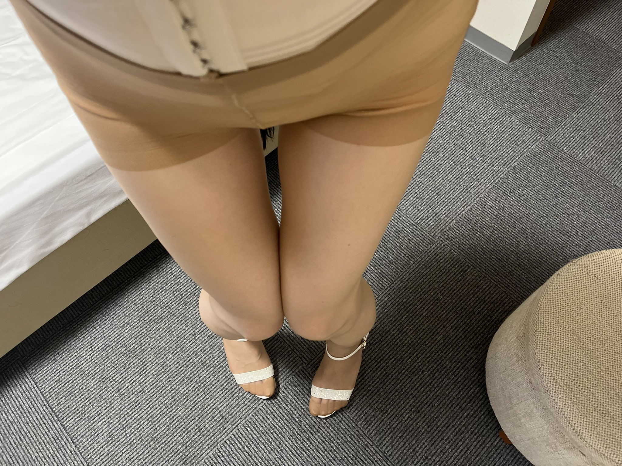 パンスト サンダル