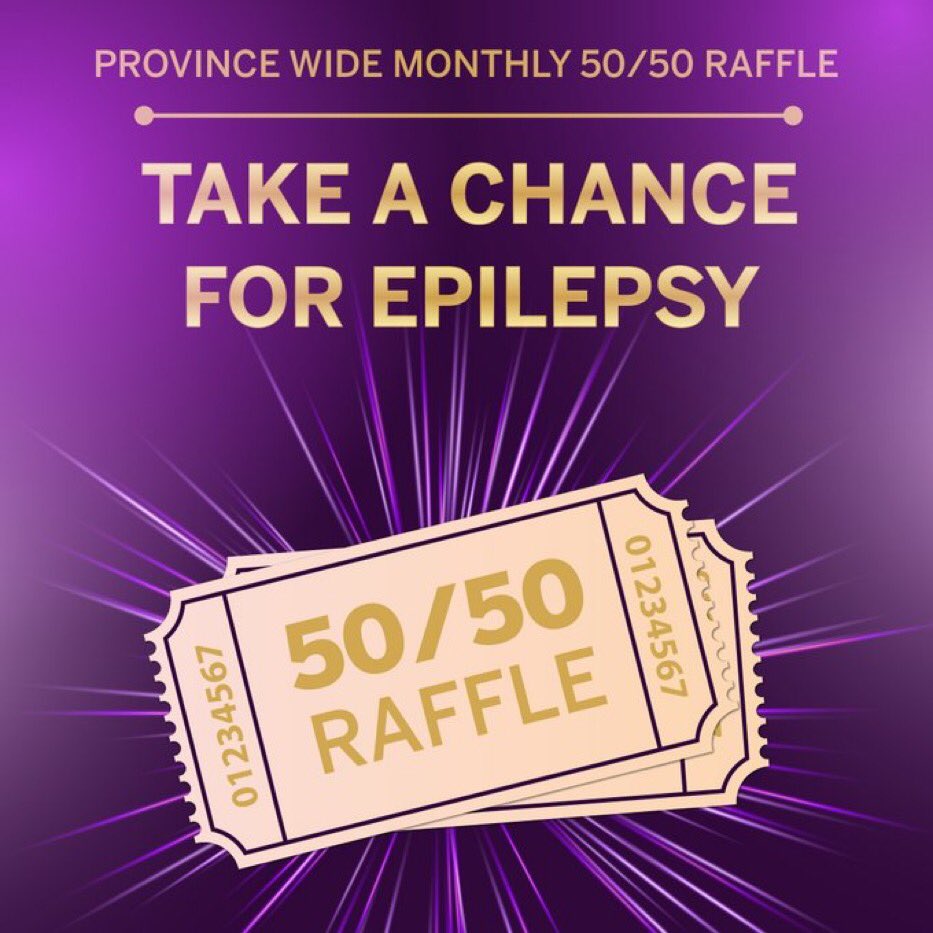 It's only $20 for 60 chances to win the #epilepsy5050 draw!  

Get your tickets TODAY at epilepsy5050.ca and help support epilepsy agencies across Ontario.