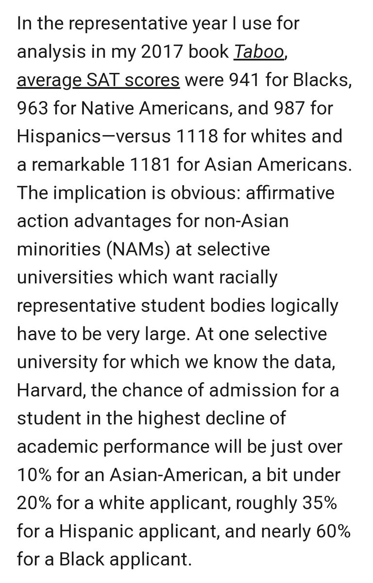BetrCutlerLoose's tweet photo. @PierceQuinn5 @no1mate The evidence is overwhelming...
#WhiteSupremacy is a joke.. a hoax manufactured to gain financial advantage.
Extortion, as it were.
Ask @Harvard . Ask @Ucla. https://t.co/cV1qJpz0iu