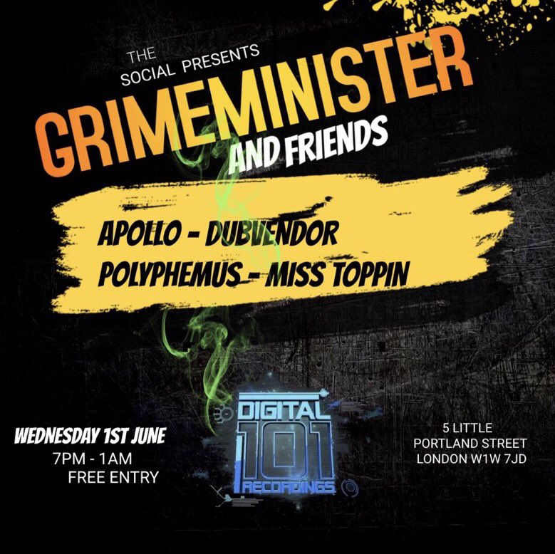 DubsVendor's tweet photo. You can catch me midnight -1am at @thesociallondon tonight all guns blazing π«π«π«πͺπ»
Big shout to @Miss_Toppin ππ»
#dnb #drumnbass #junglednb #newmusic #live #midweeksession #dnbfamily #drumnbassfamily #dnbmusic #dnbdj #junglevibes #jungle https://t.co/CTQx3KoEXq