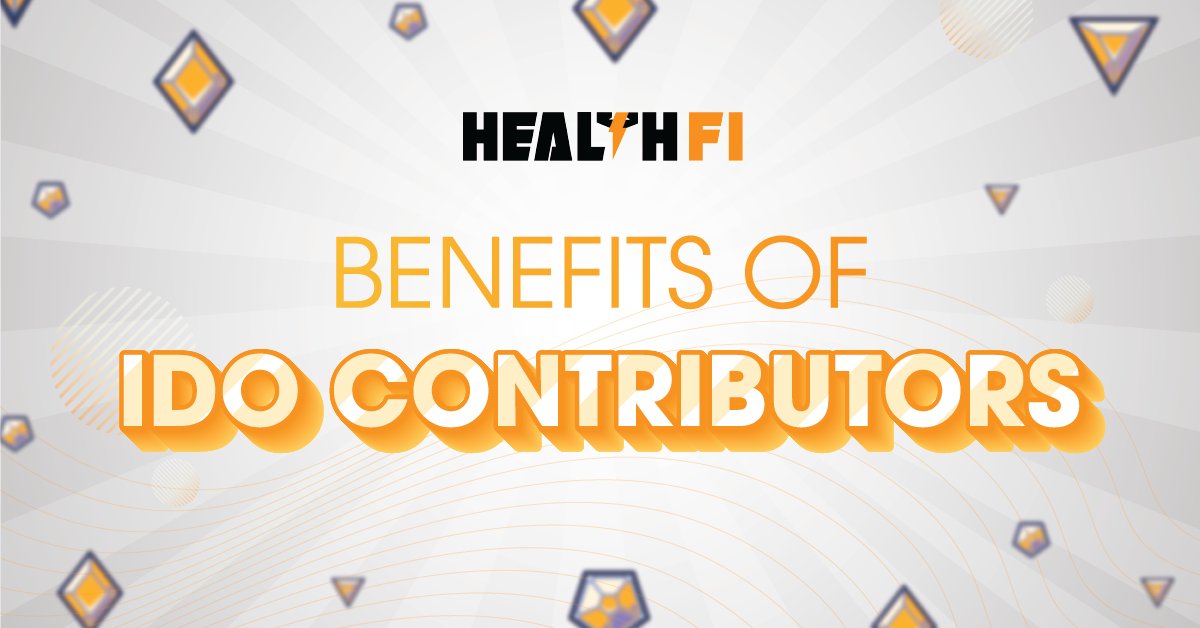 HealthFiApp's tweet photo. 💫PRIVILEGE FOR HEALTHFI IDO CONTRIBUTORS

💎All IDO contributors will:
- be whitelisted to all initial NFT Sale rounds.
- be invited to experience Beta Test of HealthFi app.
- receive activation code and be the first people to access the app once it officially launches. https://t.co/iMEuLZ3nlI