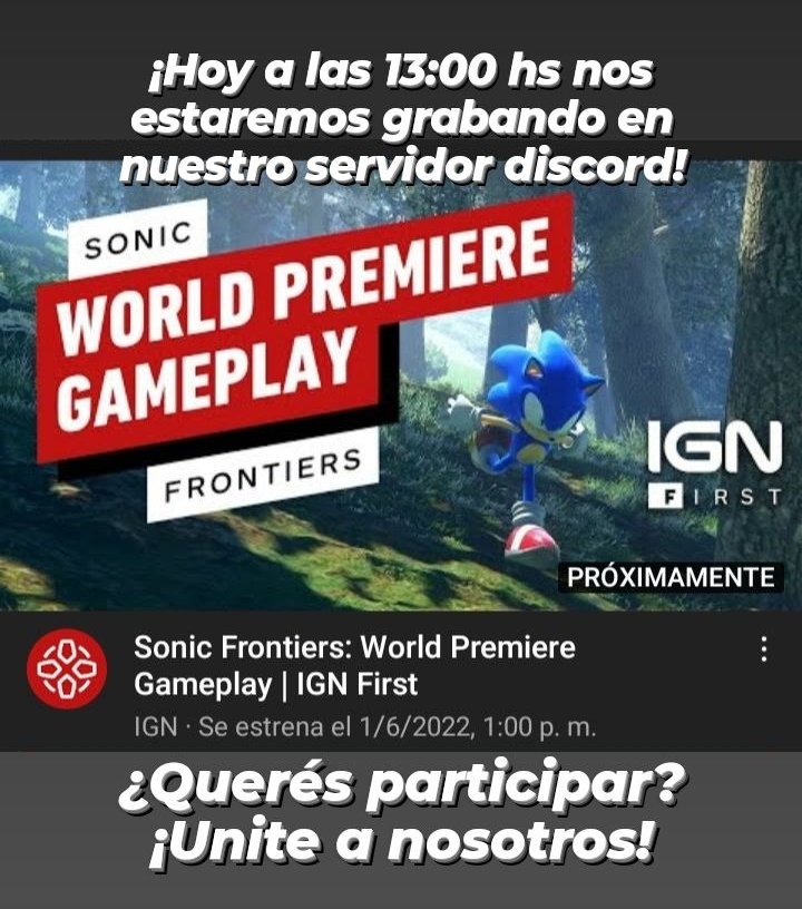 Sonic Fans Argentina on Twitter "Nos estaremos reuniendo en nuestro