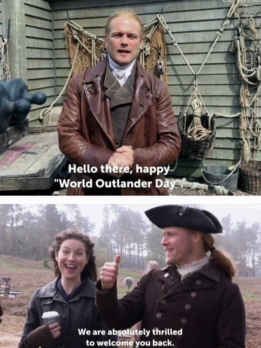 SchnepsTamara's tweet photo. @caitrionambalfe Yessss,So very exciting!!!🙌🏴TYSM for the glimpse to S7♡♡
Can't wait to see ALL of you,again #Xx
Until then🥰🥰😘 #HappyOutlanderDay
#Sla'inte 🥃 https://t.co/0gHAycUh12