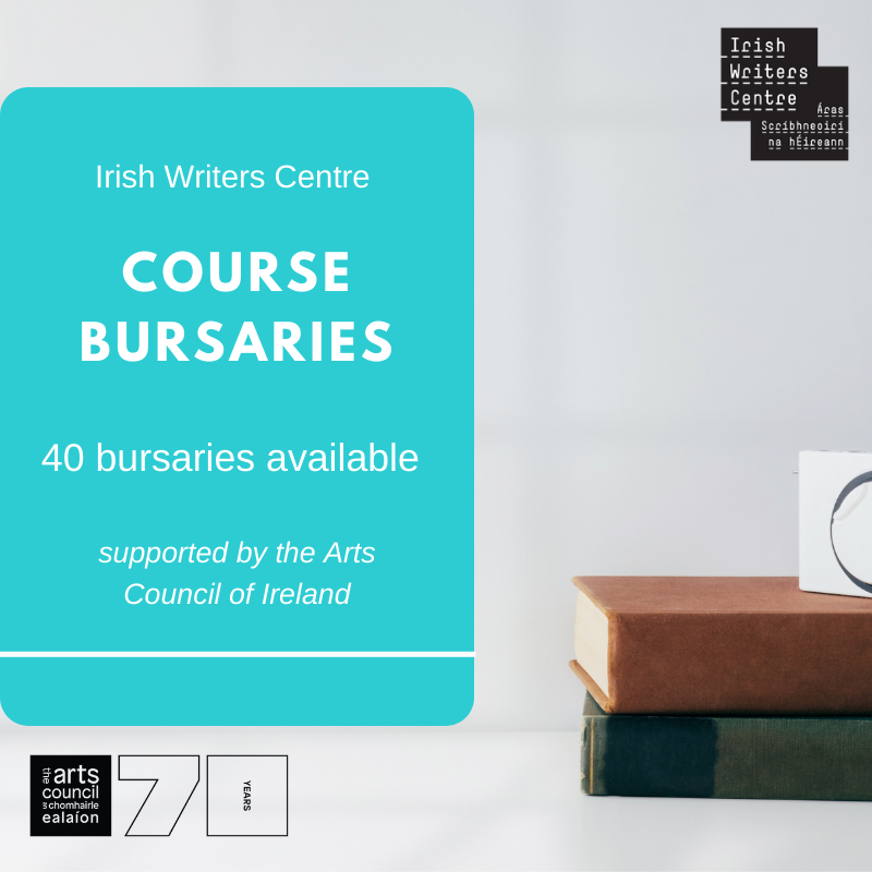 IrishWritersCtr's tweet photo. We're delighted to announce a new round of Course Bursaries, kindly supported by @artscouncil_ie 🎉 40 bursaries will be made available to both emerging &amp; professional writers based in Ireland. Deadline is Wed 29 June, with further details below 🔗 https://t.co/ZGAcLLGozH https://t.co/5hXgQFvfTK