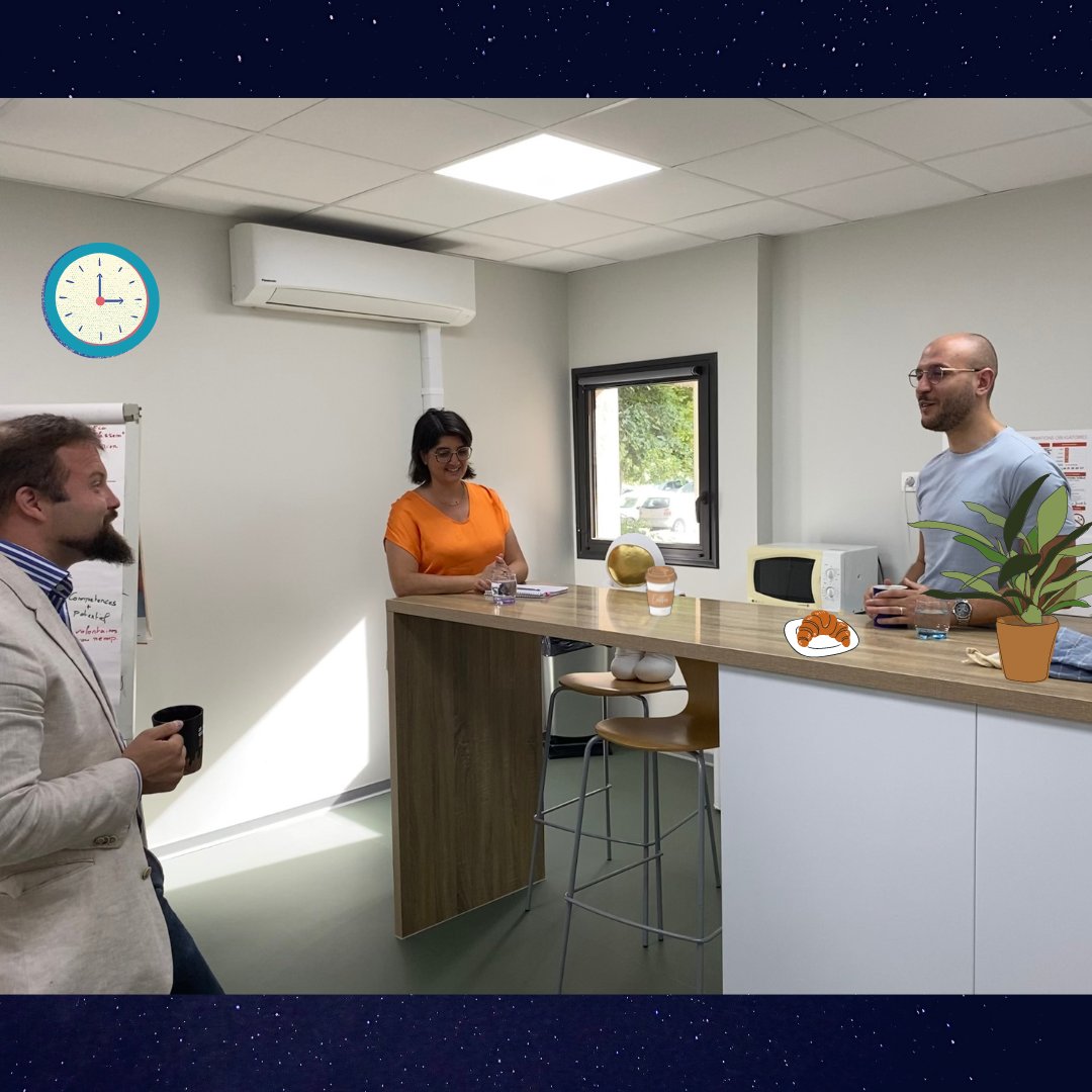 H31Avignon's tweet photo. Le rituel du #matin est presque le même pour tous les #membres de la team Houston 31 : prendre une tasse de #café☕️.

De quoi les motiver à travailler toute la journée.💪

Si vous souhaitez rencontrer nos #experts autour d’un café, nous vous accueillons avec grand plaisir. 😊🚀 https://t.co/FAWcXbe9bE
