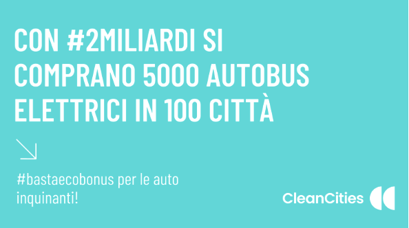 _CleaNap's tweet image. Il governo stanzia #2miliardi per incentivare l'acquisto di auto nuove. Che altro si poteva fare? 5mila nuovi autobus elettrici, creando posti di lavoro in Italia e riducendo inquinamento ed emissioni CO2. 
#bastaecobonus alle auto inquinanti! @cities_clean; @MISE_gov; @mims_gov