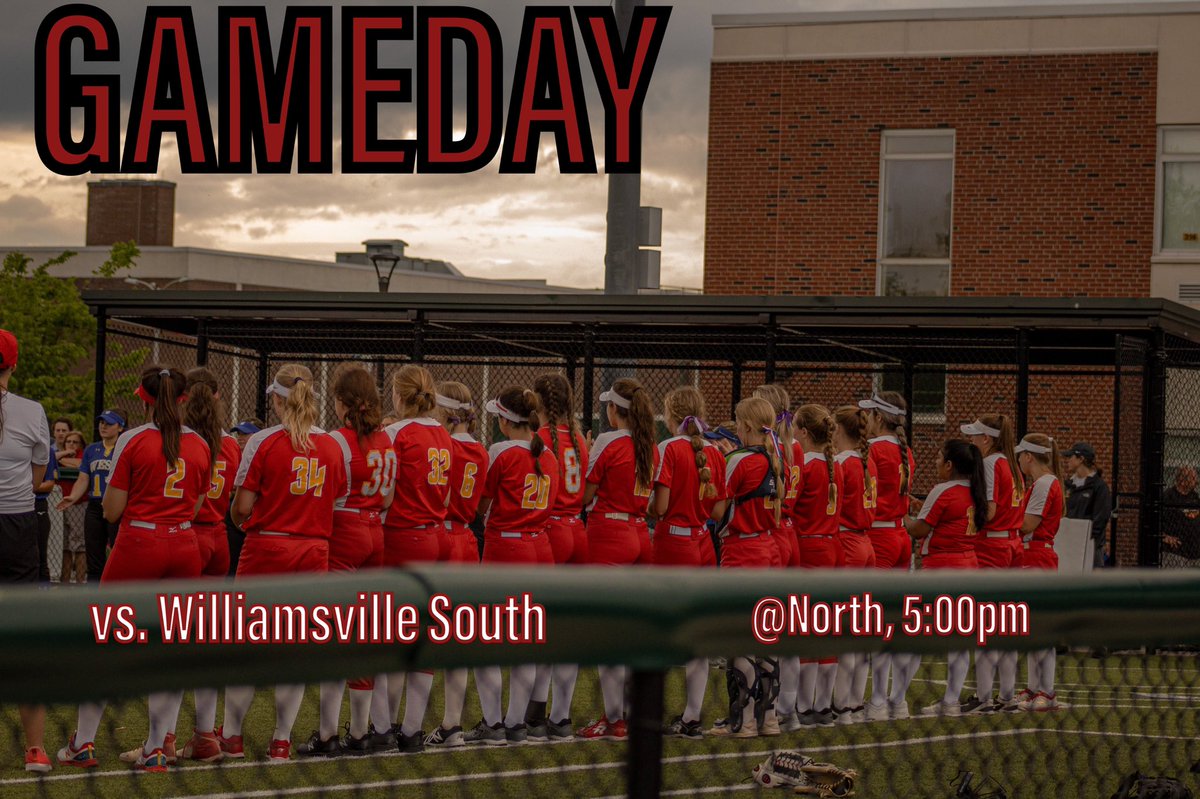🚨GAMEDAY🚨 Show out at Williamsville North turf for our 5:00 game against Williamsville South!!