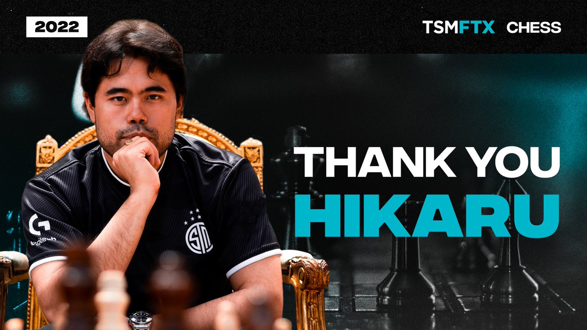 The Verge on X: Esports giant TSM signs Hikaru Nakamura, its