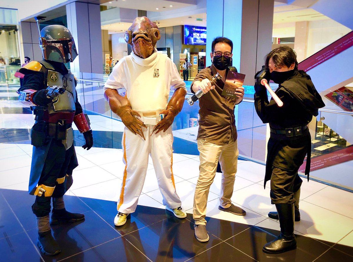 fusionwk's tweet photo. Had a blast watching #disneyplushotstar #starwars #obiwankenobi premiere screening at #dadicinema #malaysia together with @starwars fans, “it’s a wrap!” https://t.co/zLQAky5hIT