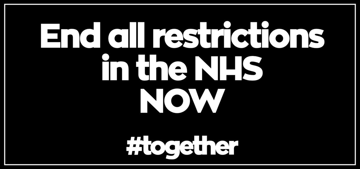 Togetherdec's tweet photo. Today we wrote to our local MPs because it's time NHS ended all restrictions now
 
1 in 9 on an NHS waiting list. Stop this @sajidjavid @AmandaPritchard @Carolineslamb @JudithPagetCEO @RobinSwannMoH 

#together https://t.co/F7WpdM0hHJ