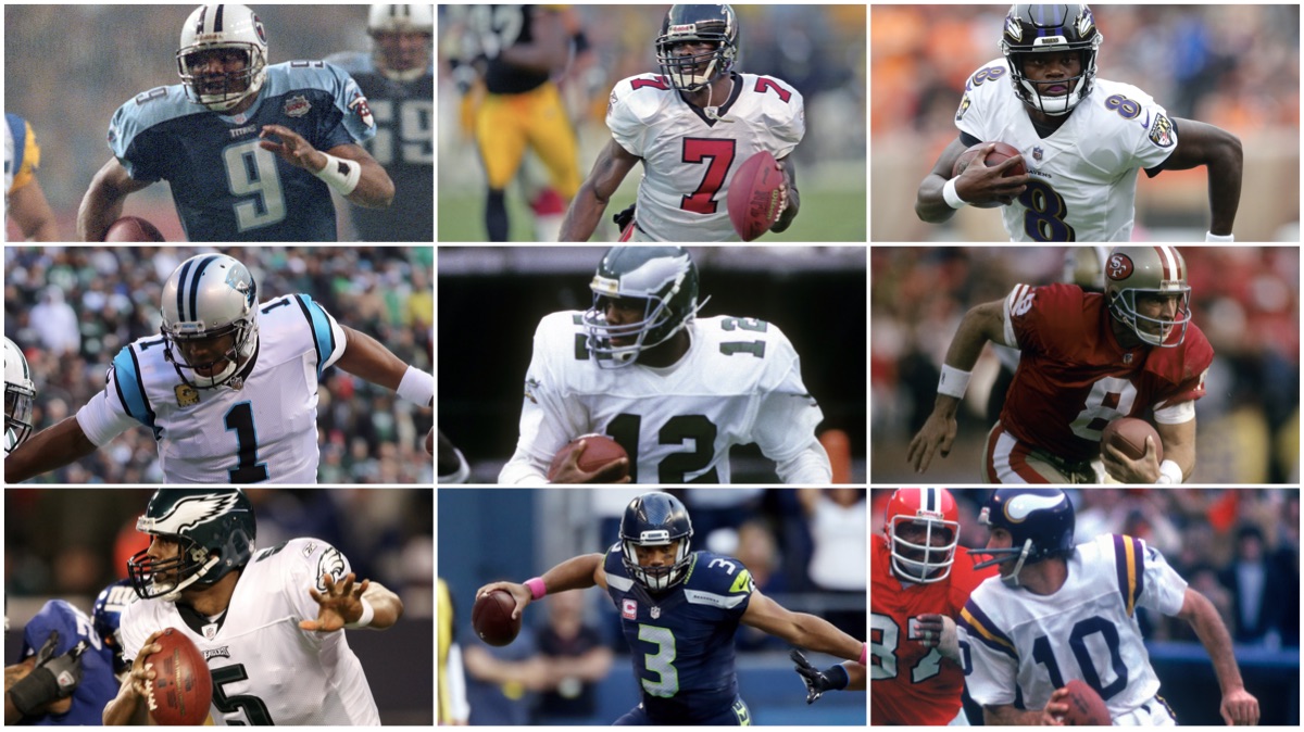 NFL on CBS 🏈 on Twitter "Who is the best rushing QB in NFL history?