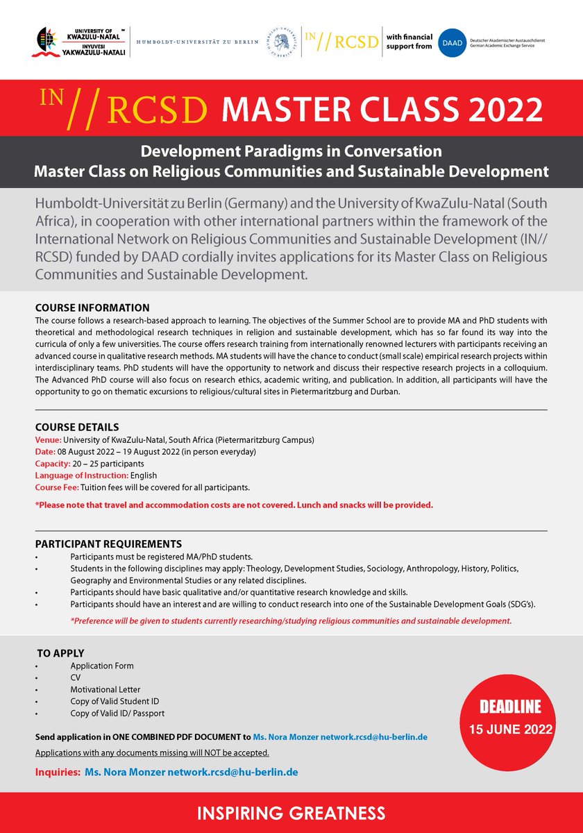 Religious Communities and Sustainable Development tweet media