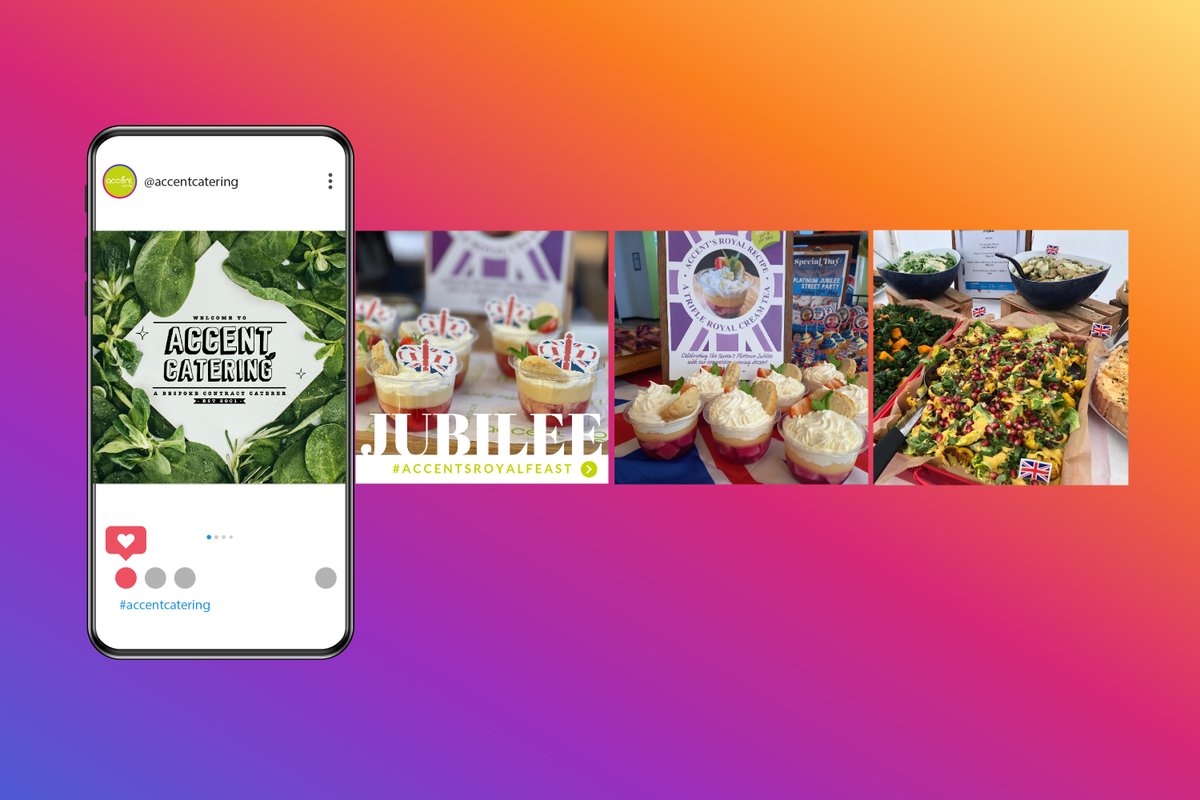 Did you know, you can now follow us on Instagram for an extra taste of Accent and what our amazing teams cook up using fresh &amp; nutritious ingredients. 👩‍🍳👨‍🍳instagram.com/accentcatering