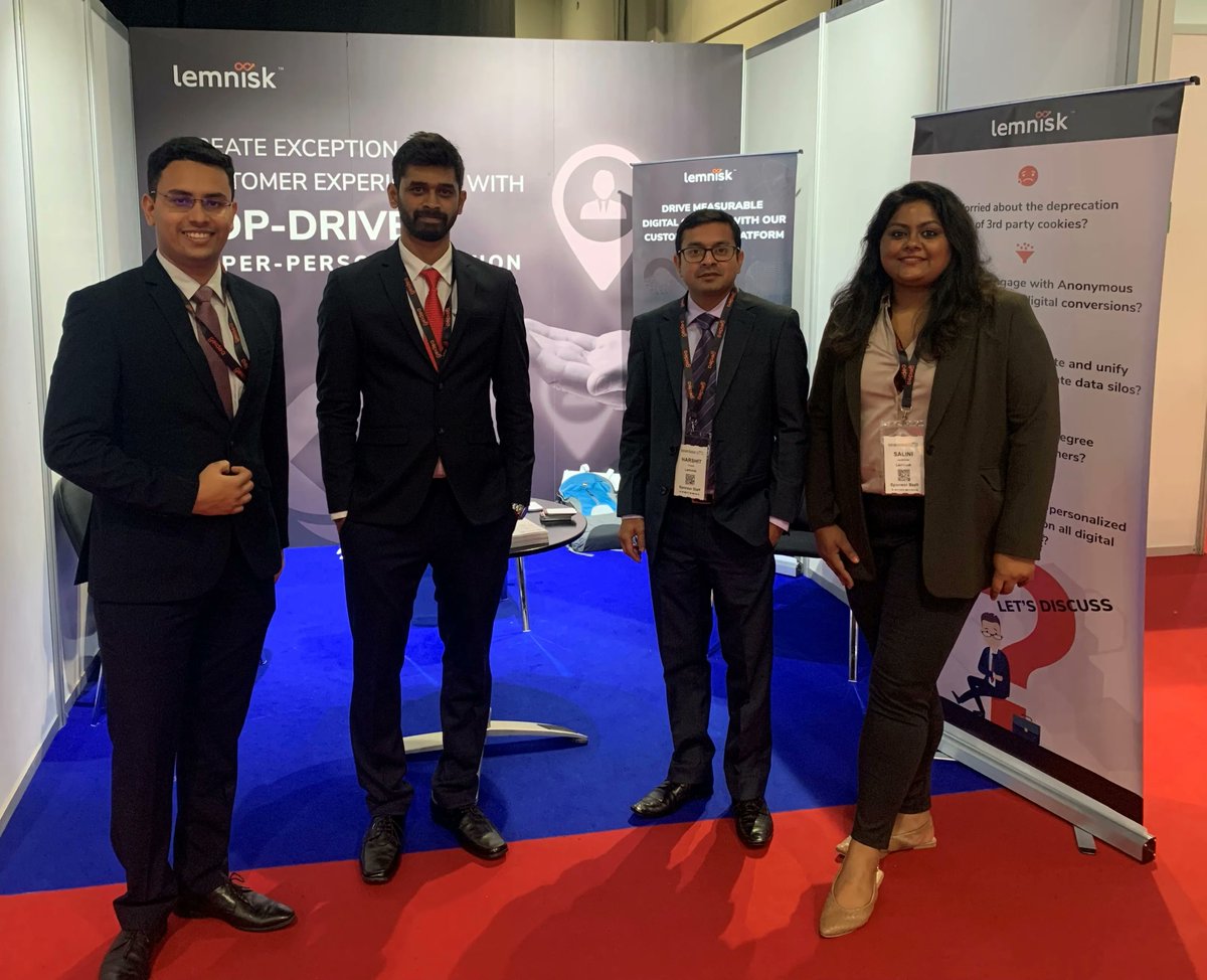 LemniskCo's tweet image. Second and final day at #SeamlessDXB 2022! 

Meet the Lemnisk team at Booth No: D71 to know all about customer-centric #hyperpersonalized #marketing using a #CustomerDataPlatform. buff.ly/3GCNosz

#CDP #martech #adtech #personalization #customerengagement
