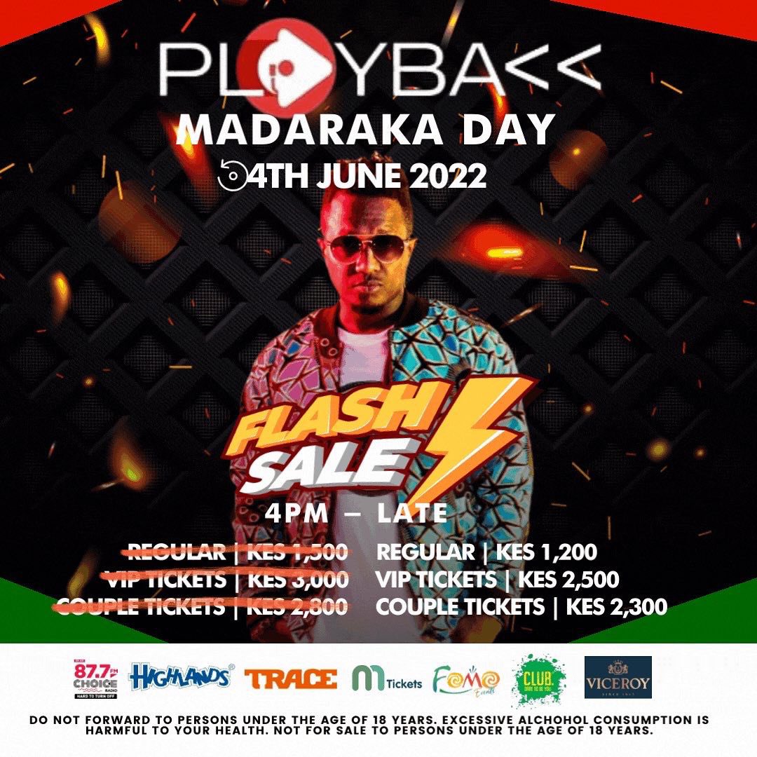 JoyJMurraya's tweet photo. Today thereโs going to be an amazing Flash Sale on the Playback tickets!!
Donโt miss out
Get your tickets from https://t.co/rV3MBKfBvF
#Fomoeventske
#Soundtrackofourgeneration https://t.co/Wy7B3NGsIY