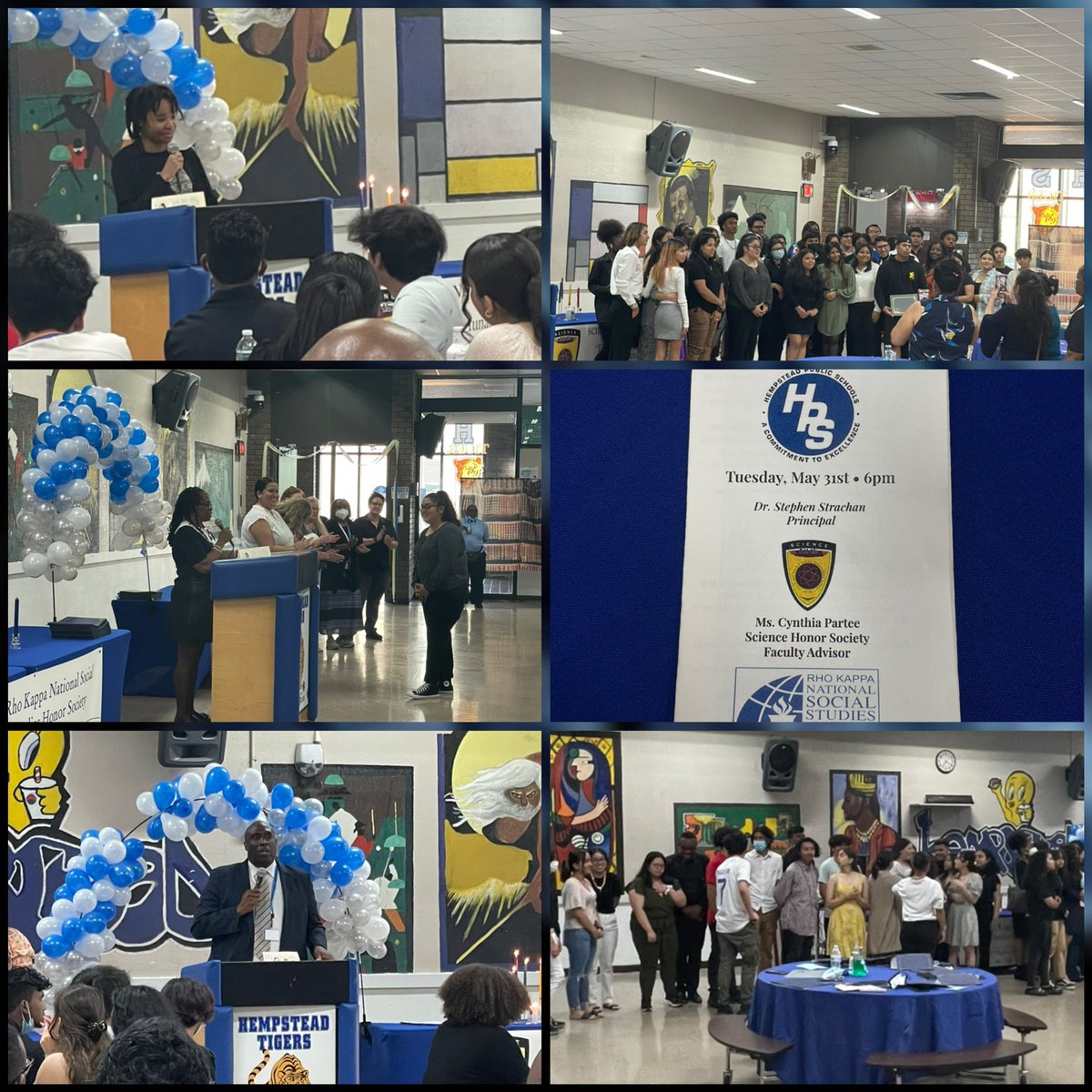 KristinKelly321's tweet photo. Congratulations to the ⭐️NEW⭐️ Rho Kappa AND National Science Honor Society Chapters at HHS and their very first @Hempstead_Tiger inductees! Thanks to Ms. Partee & Ms. Platt, the chapter advisors. #GettingToGreater @HempsteadTigers https://t.co/R3m4cS9Ltq