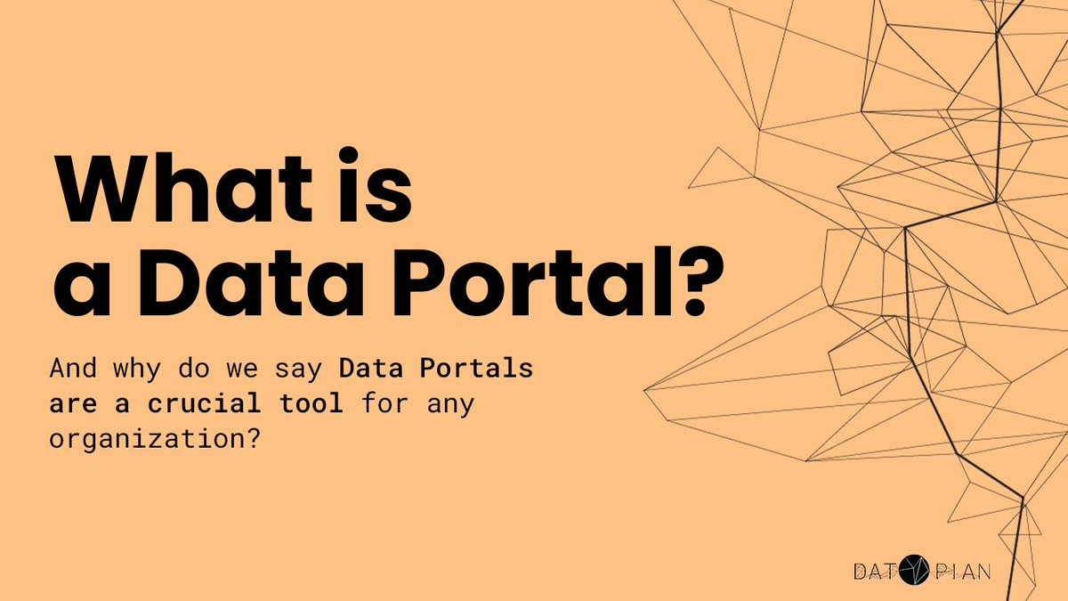 ❓ What is a #DataPortal? And why do we say #DataPortals are a crucial tool for any organization? 

👉 Read on: bit.ly/3x3a4hl

#Data #DataCatalog #CKANproject #OpenData #OpenSource #DataCulture #DataDiscovery #DataAccess #DataLineage #DataIntegration #DataVisualisation