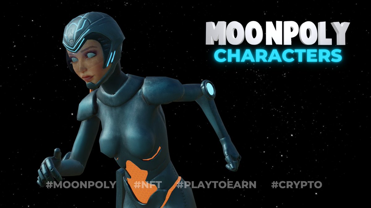 CryptoMoonPoly's tweet photo. We continue to introduce you to our NFT characters "SA" ✍️
Name: StarShip Fay
Speacial Ability: Fay put permanent debuff on any opponent character & make him lose in numbers and pay extra fees on any block up to 30%!
#moonpoly #nft #cryptonews #p2e https://t.co/YL1ejExwfa