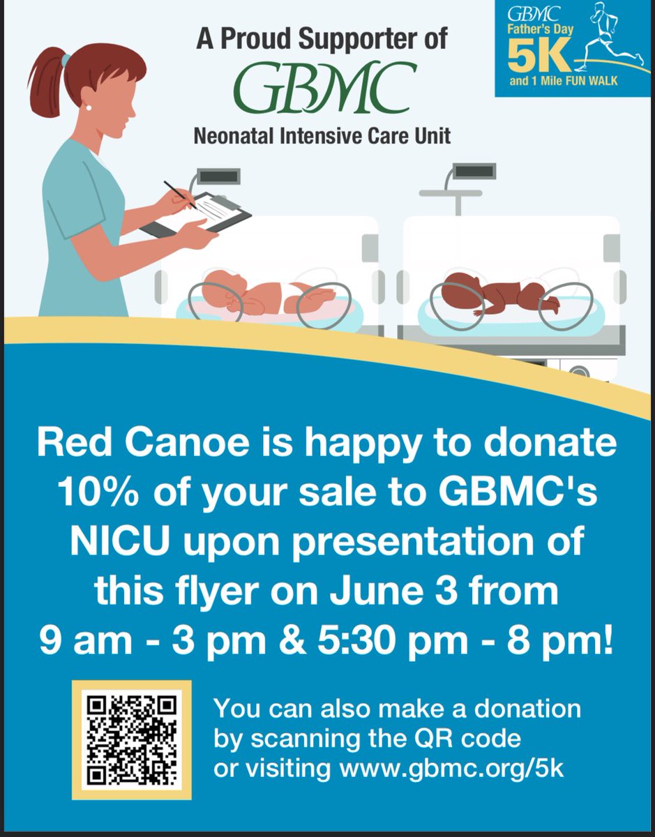 Join us on Friday to help us support GBMC's NICU!! ☕🌯
#comeseeus 
<a href="/HLMS/">Hamilton-Lauraville</a> <a href="/GBMCHealthcare/">GBMCHealthCare</a> <a href="/GBMCMedia/">GBMCMedia</a>