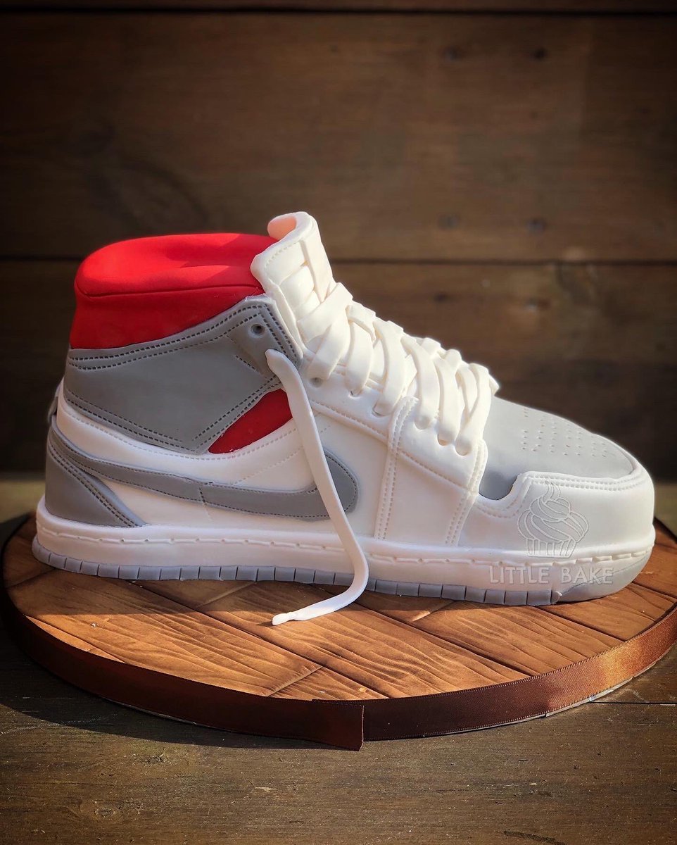 For my sons birthday #Nikeairjordan #nike #airjordan #cake #airjordancake