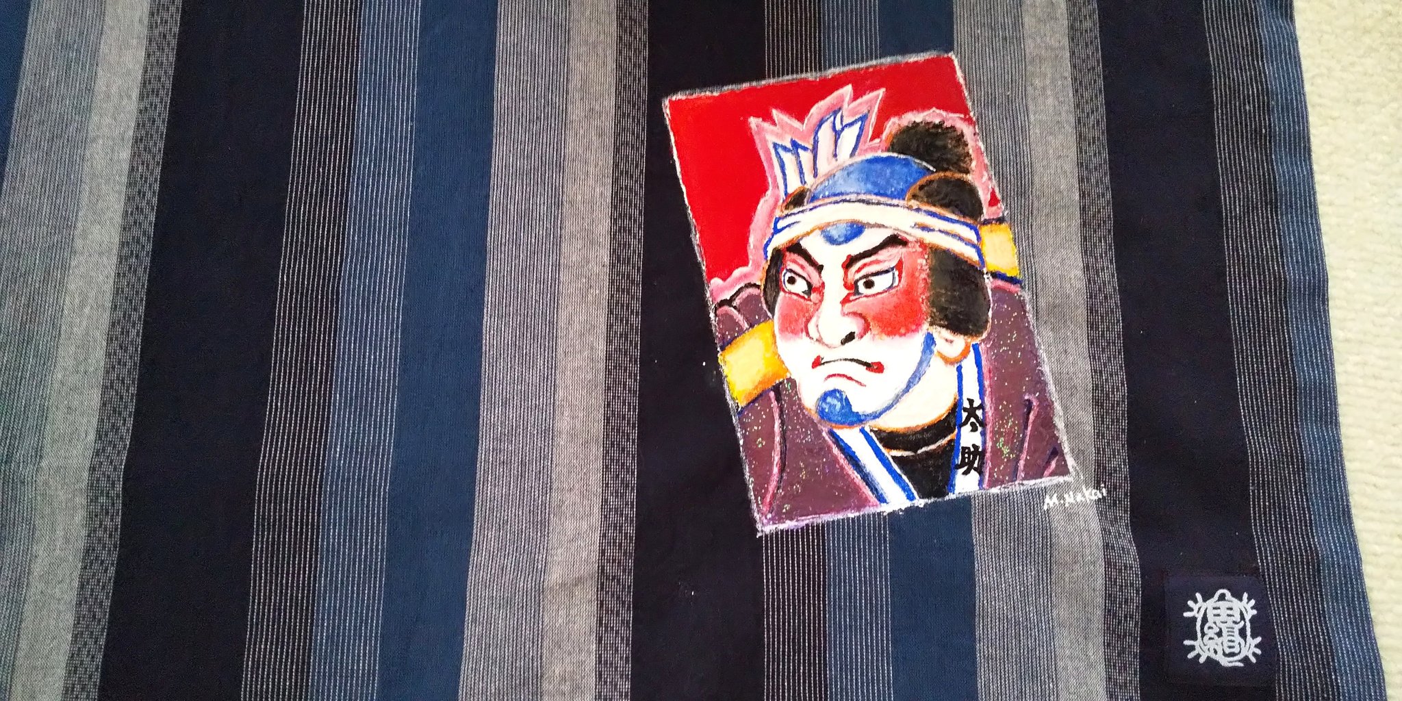 ねこい 元ギャラリーねこい 7月日亀田イオンカルチャースクールで水彩色鉛筆塗り絵教室をします 本日の新潟紹介イラスト ヘッダーを2日から始まる白根市の大凧合戦を っ W っ イラスト アナログイラスト 新潟 白根 御注文品で 亀田縞 に