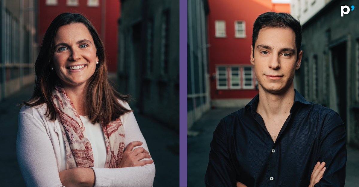 purple_prpl's tweet photo. Evolution keeps happening in @purple_prpl, also inside our team.💫 We are happy to celebrate the promotion of Manuel Pizarro to consultant and of Joana Trigo da Roza to manager. Thanks for dreaming with us and for inspiring our #purposemovement every day.
Together we are pur’ple. https://t.co/90FUUtNqjG