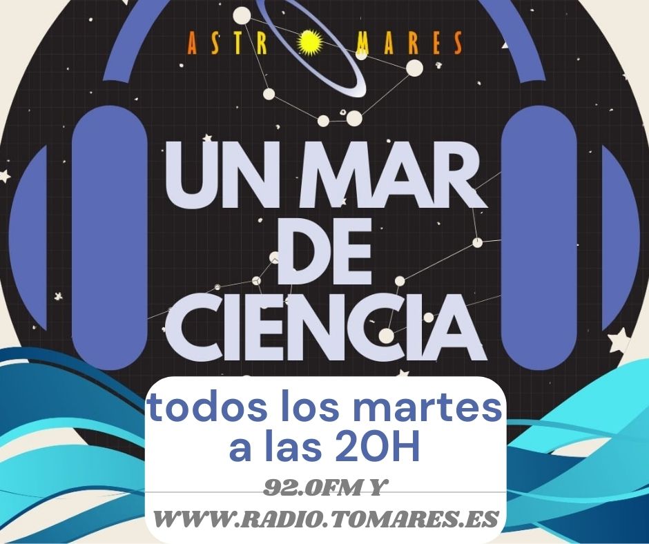 Ya está en nuestra web radio.tomares.es el programa UN MAR DE CIENCIA del 31-05-22, espacio divulgativo creado por la asociación tomareña <a href="/astromares/">Astromares</a>. Esta semana hablamos con Paloma Serrano, sobre el programa "Ariel" de la AEE.
▶️ radio.tomares.es/blog/un-mar-de…