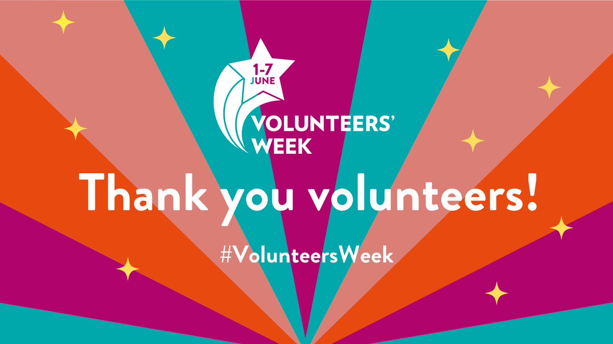 It's #VolunteersWeek! During a difficult couple of years, volunteers have been the lifeblood of our communities with people across the UK stepping up and volunteering. Have a wonderful week and please share all your celebrations with us using #VolunteersWeek & #MonthOfCommunity!