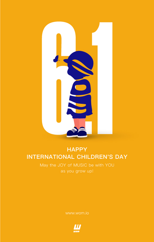 May the joy of music always be with you!
In the Web 3.0 world of Wom, let's travel back in time to childhood by listening.
Cheers to the innocence we had.
Cheers to the cuteness we won all the hearts with.
Happy Children's Day to you all! 
#ChildrensDay #music