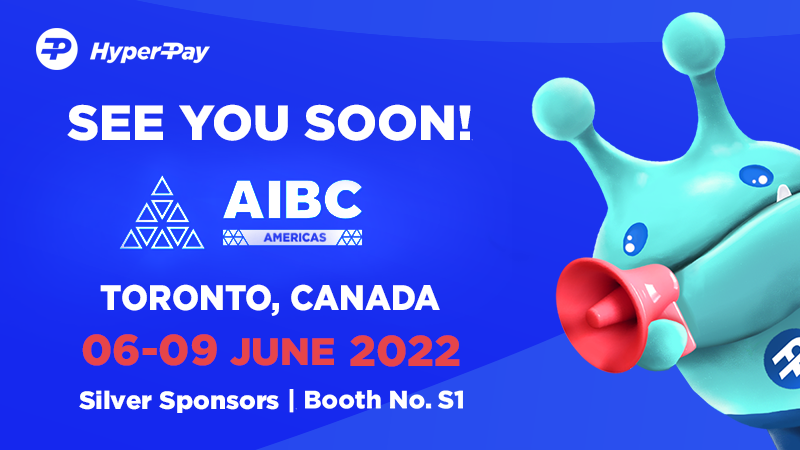 Hpx_Official's tweet photo. HyperPay are proud to announce that we're silver #sponsors of the #AIBCAmericas Summit 2022, in #Toronto. 👏👏

Find us at booth S1 from June 6th for a three-day event, where you can learn about our brands and all the ways we make your #crypto work for you!😊😊 https://t.co/apEerpILqT