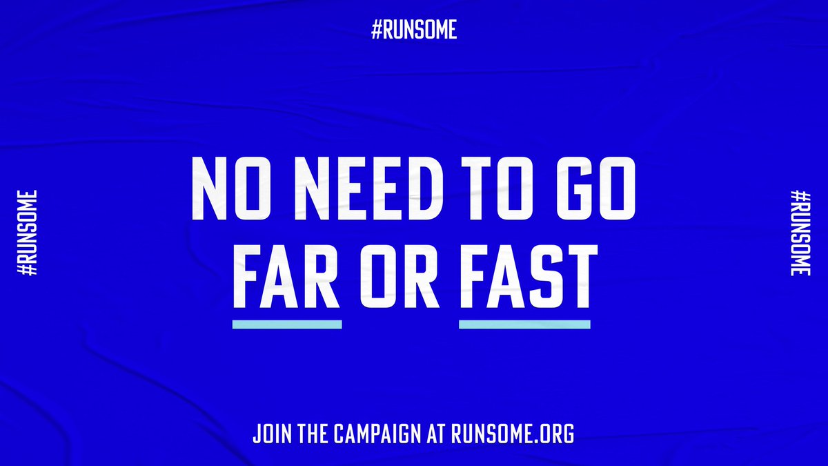 USingh_Bolt's tweet image. Doesn't have to be far. doesn't have to be quick. Make it fun. Do it with family or friends.

Why not #runsome today?

#GlobalRunningDay