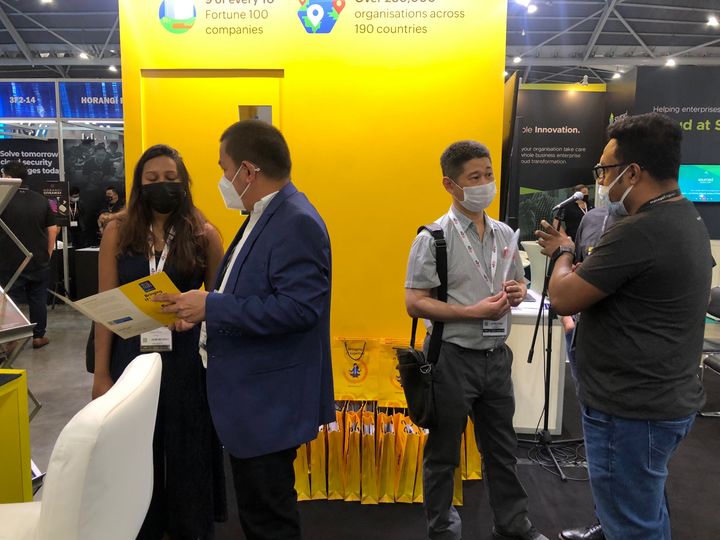 manageengine's tweet photo. It's done for the day at TechXLR8 Asia 2022. We had a great talk on cybersecurity while networking with IT experts. Join us on day 2, where our cybersecurity expert Ram Vaidyanathan will talk about attacks like brute-force, phishing, and DDoS.
#AsiaTech #techxlr8 #ATxSG https://t.co/O93ZuSRAUQ