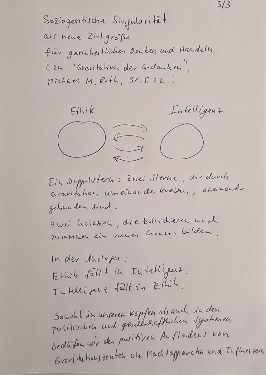 Wie funktioniert die Gravitation der Gedanken und was ist Soziogentische #Singularität? Lies dazu meinen Artikel. micialmedia.de/2022/05/gravit… #EthischeIntelligenz Gekrümmter #Gedankenraum #Philosophie #Ethik #Intelligenz