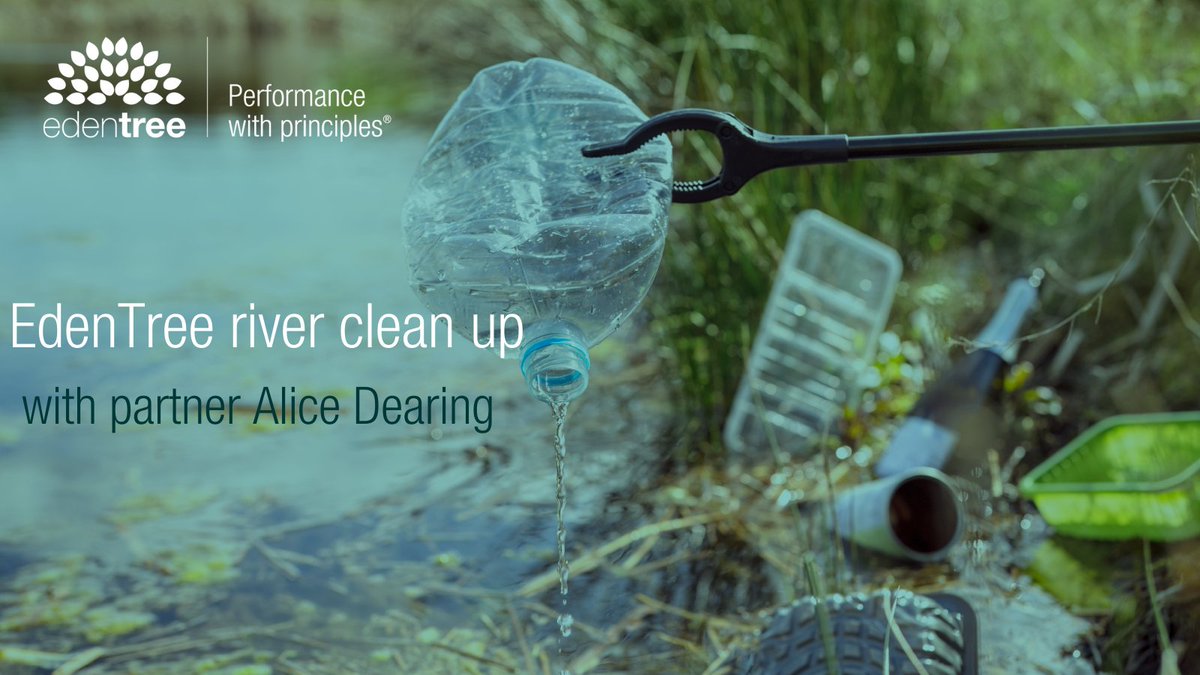 EdenTreeIM's tweet photo. As part of #volunteersweek EdenTree will be participating in a river clean up next Tuesday in Battersea. We will be joined by our partner and Olympic open water swimmer @alicedearingx. #riverclean #volunteering #performancewithprinciples https://t.co/ypCmC7Bd8N