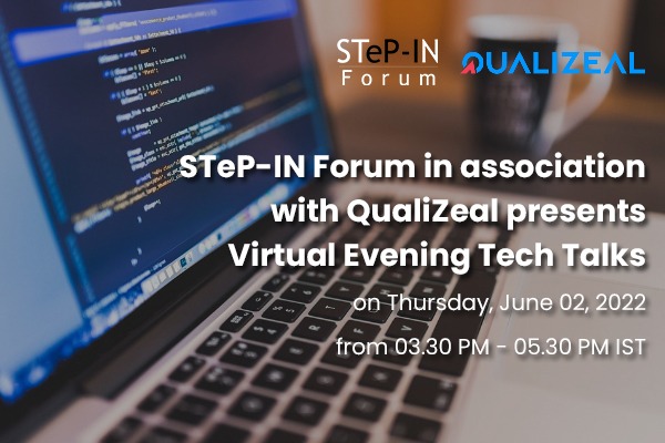 stepin_forum's tweet photo. Final reminder for our upcoming #EveTechTalk, in association with @Quali_Zeal, going live tomorrow at 3 30 PM.
Register here for free - https://t.co/nztLdPXuG2
Join our #TechTalk & gain much needed insights from industry leaders!
#Digital #QA #Event #Testers #Register #Testing https://t.co/En1lnwn7ou