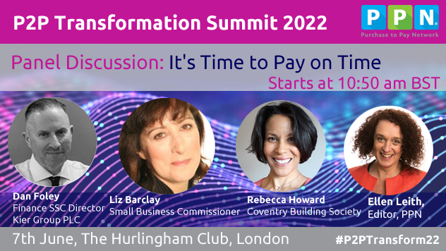 p2pnetwrk's tweet photo. Not "next month" anymore - but THIS month! We can't wait to have everyone back in the room for our 8th annual P2P Transformation Summit on 7th June. See you there! #P2PTransform22 #P2P #AccountsPayable #Finance #Procurement https://t.co/UNvKKDy7SN https://t.co/tDyTruagbi