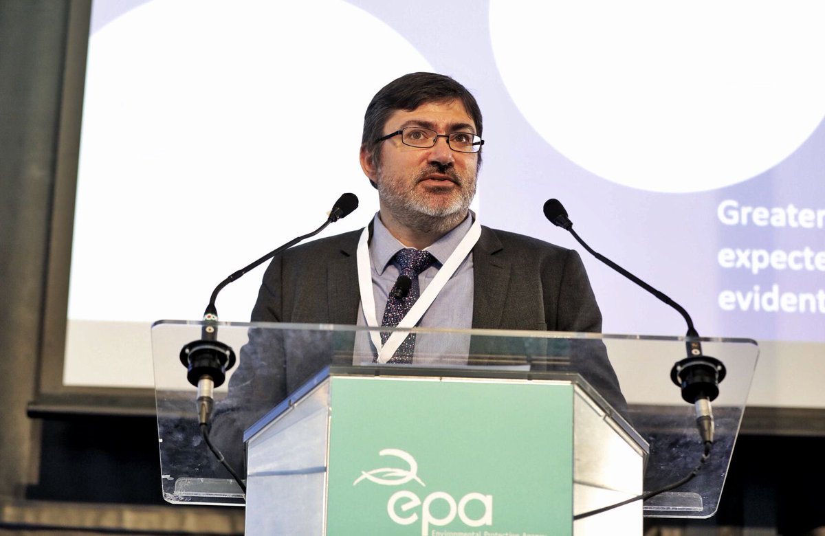 EPAIreland's tweet photo. "Urgent implementation of all climate plans and polices, plus further new measures, are needed for Ireland to meet the 51% emissions reduction target and put Ireland on track for climate neutrality by 2050" - EPA Senior Manager Stephen Treacy 

#ClimateConference2022 https://t.co/FNcXm8Emu3